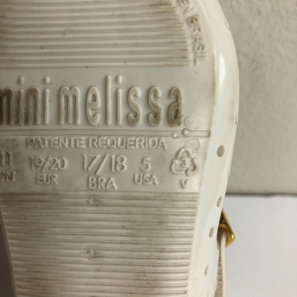 Mini Melissa Furadinha Pineapple Mary Jane Shoes - Picture 9 of 9